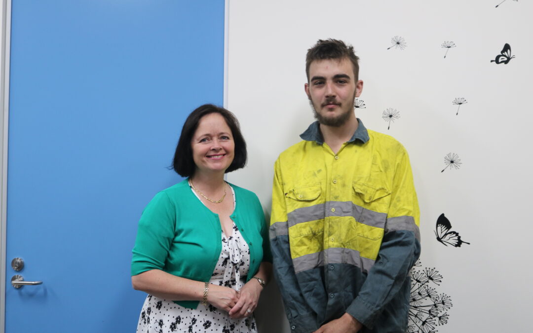 A BRIGHTER FUTURE FOR LOCAL FIRST YEAR APPRENTICE