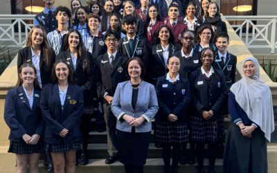 BADGERYS CREEK SENIOR SCHOOL LEADERS VISIT NSW PARLIAMENT